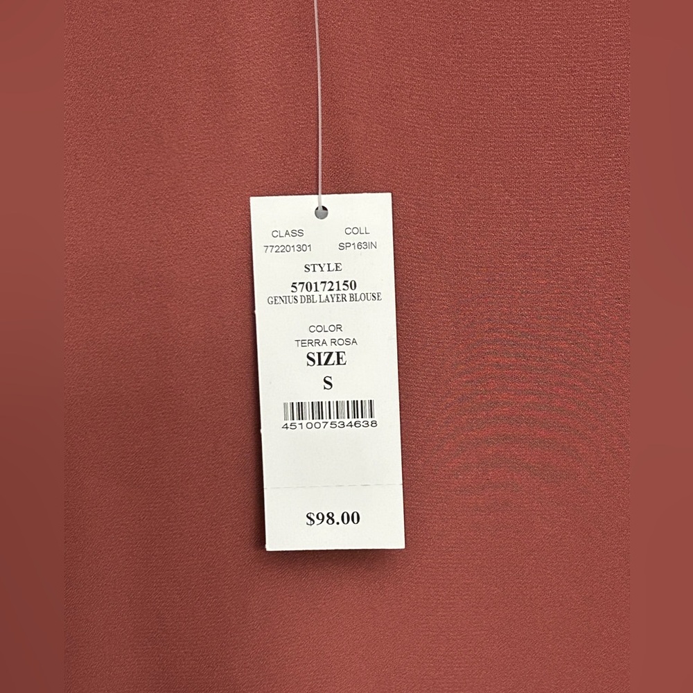 White House Black Market, size Small, pink silky camisole top. - Picture 4 of 11